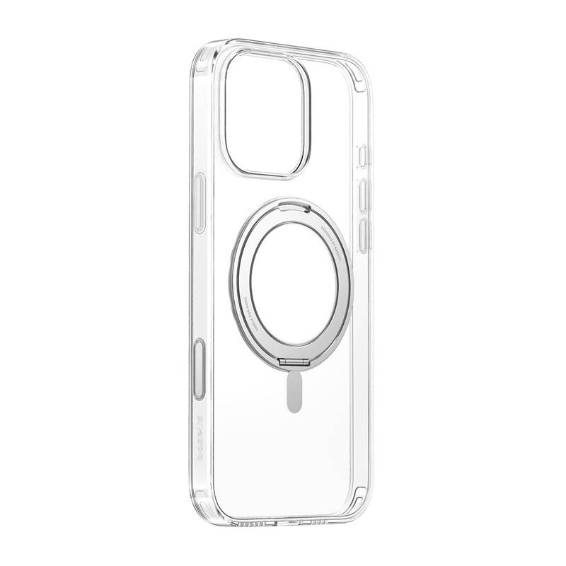 Magnetic case with stand Baseus SkyRing 360° iP16 Pro (transparent)
