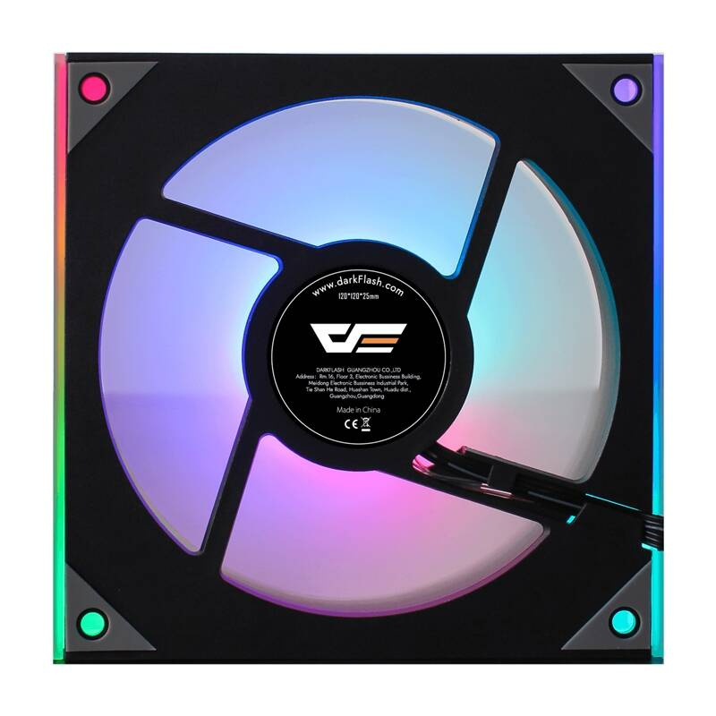 Darkflash DM8 ARGB Cooling Fan (Black) - Image 3