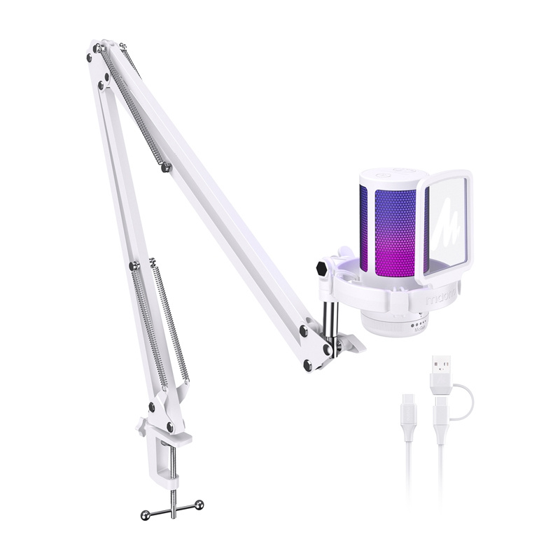 Maono DGM20S microphone (white) - Image 3