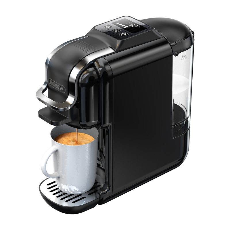 HiBrew H2C-black capsule coffee maker