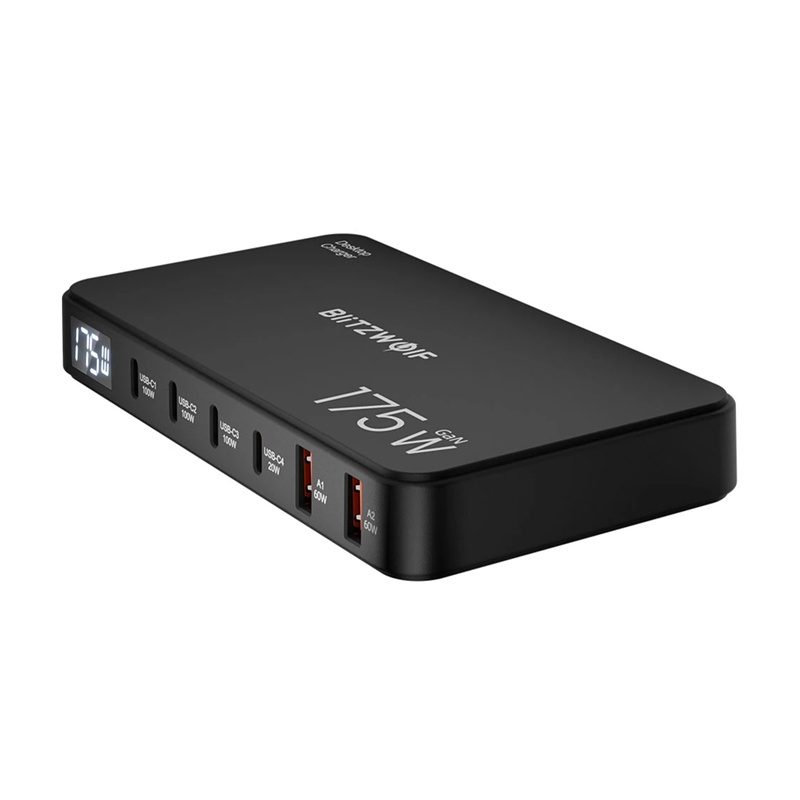 Blitzwolf BW-S30 6-in-1 Charging Station 4xUSB-C + 2xUSB 175W - Image 4