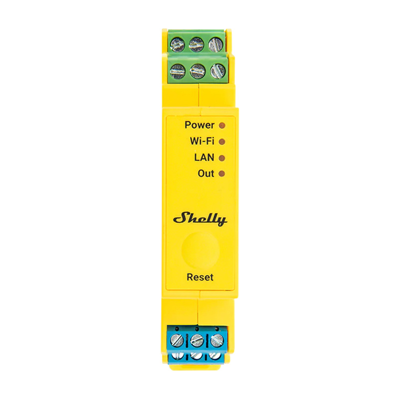 Shelly RGBWW Pro WiFi 5-Channel DIN Rail Lighting Controller - Image 3