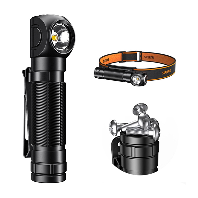 Superfire TH04-S,1000lmm USB-C headlamp flashlight - Image 3