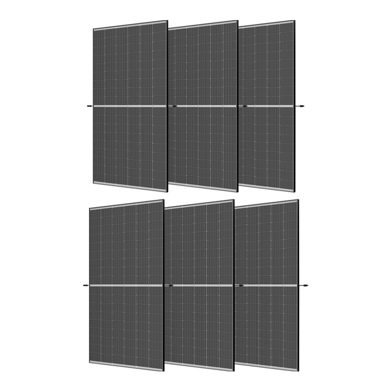 Set of 6x Trina 510W photovoltaic panel.