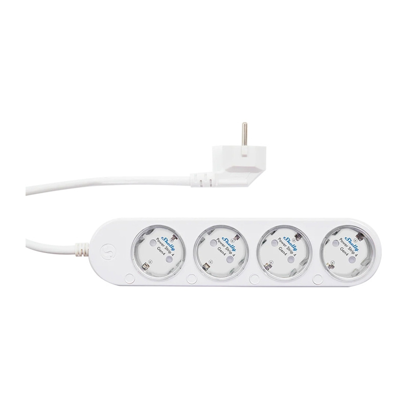 Smart 12A Shelly Power Strip 4 Gen4 Zigbee/Matter power strip