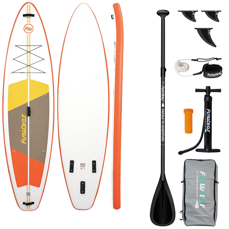 FunWater SUP paddleboard SUPFW69B 3,35m (orange-white)