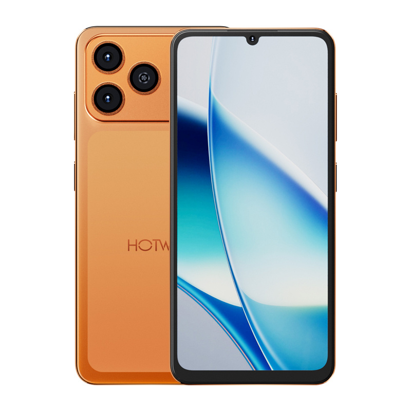 HOTWAV A17 Pro Max Smartphone (Orange)