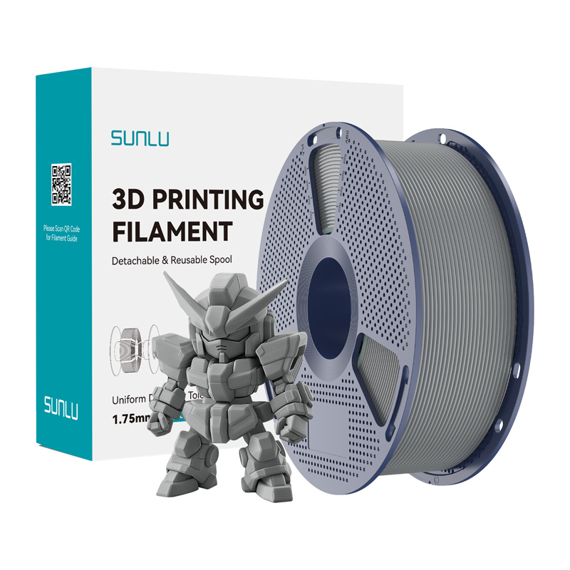 Sunlu PLA+ 2.0 Filament (Gray)