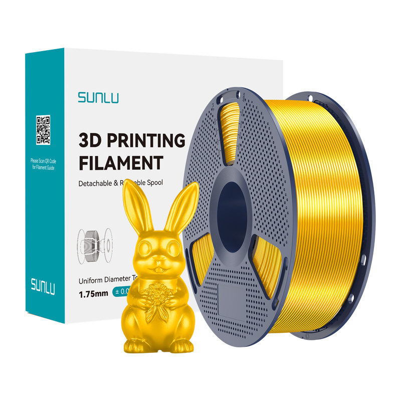 Sunlu PLA+ Silk Filament (Gold)