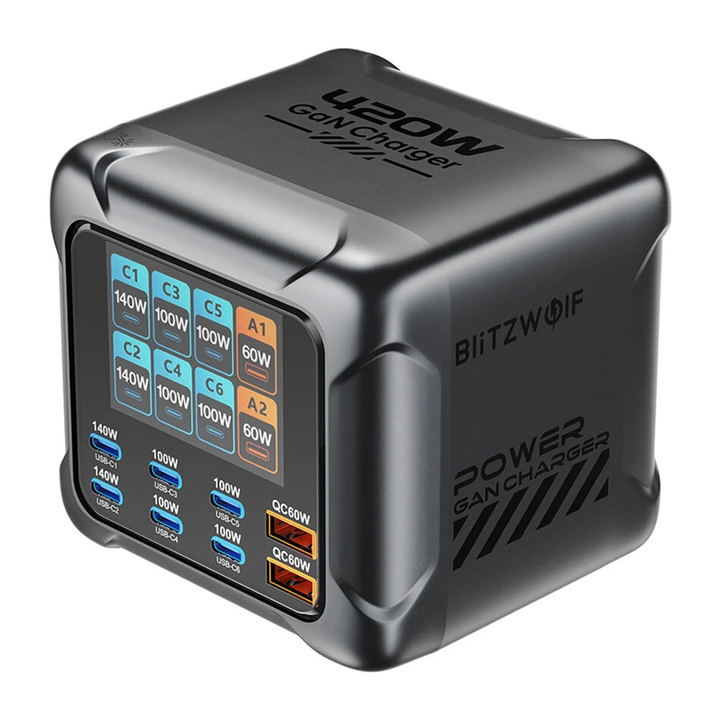 Blitzwolf BW-S33 420W Charger, 8 Ports