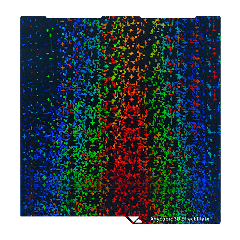 3D-effect plate (octagon + diamond) for Kobra 3/3 Combo/3 V2/3 V2 Combo