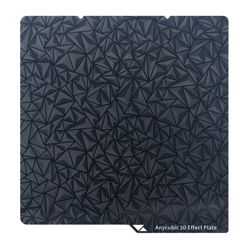 3D-effect plate (octagon + diamond) for the Kobra S1/S1 Combo