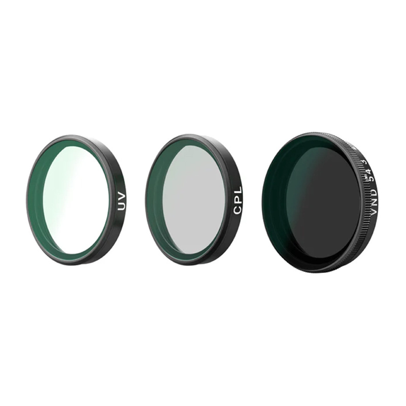Telesin CPL/VND8/UV filter set for DJI Osmo Action 6 (3 pcs.).