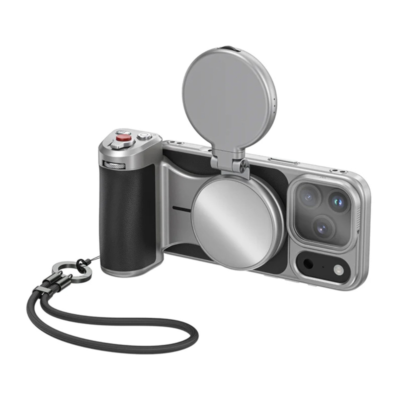 Master Grip Mount for iPhone 17 Pro Max – All-in-One Kit with Light and UV Filter